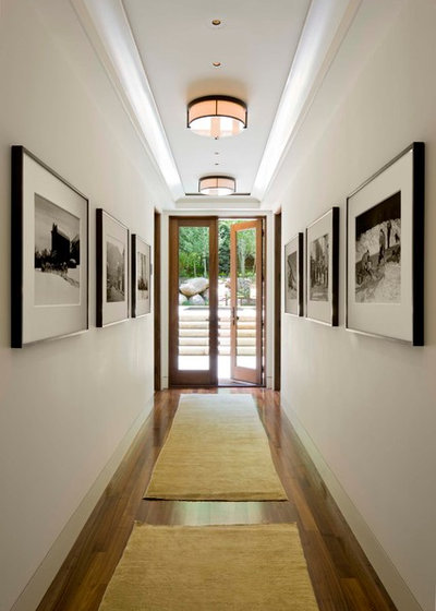 Transitional Hallway & Landing by Forum Phi Architecture | Interiors | Planning